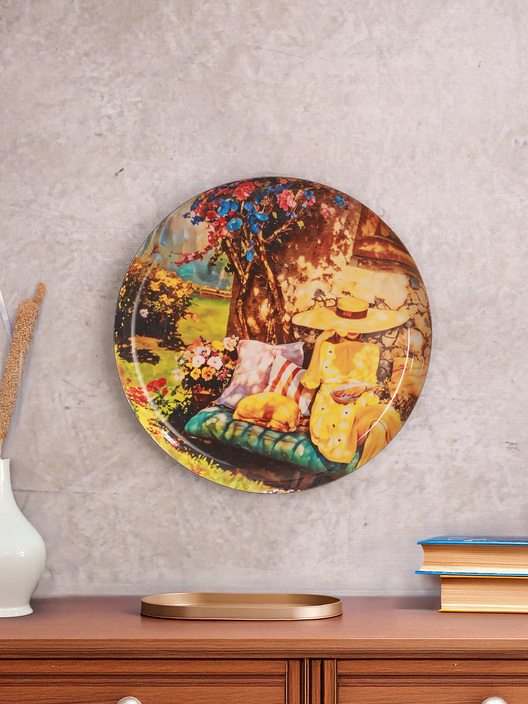 Golden Sunshine Girl Wall Art