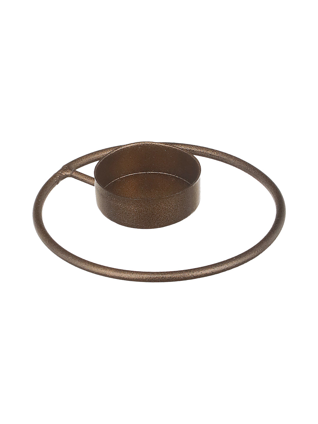 Rustic Radiance Tea Light candle holder -Set of 4, Antique