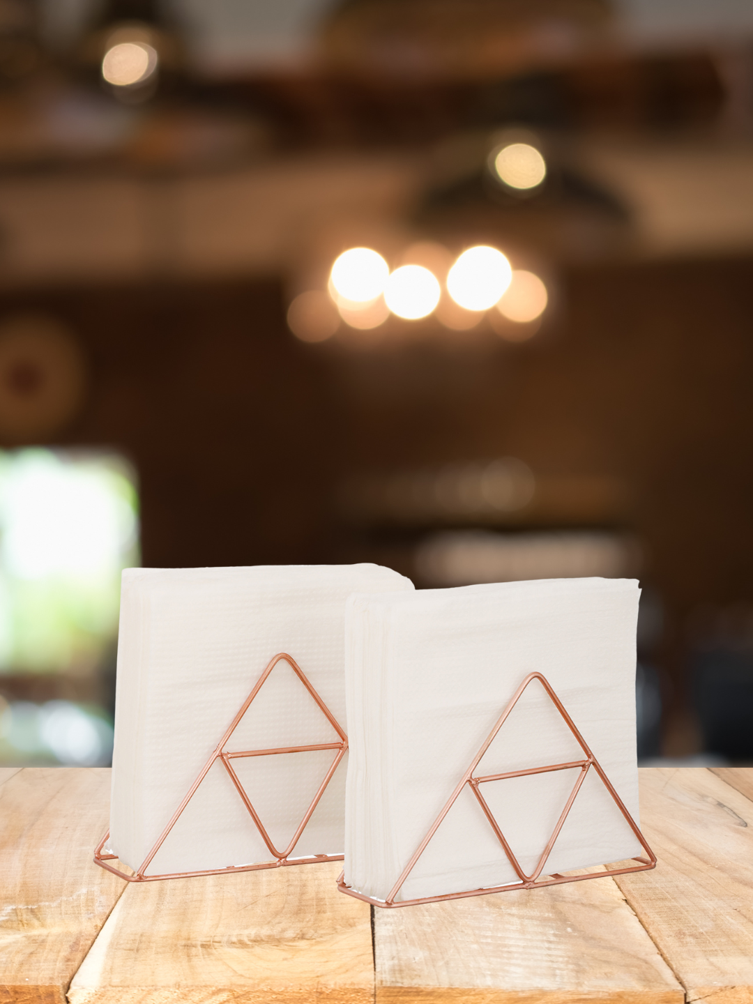 Trio Trail Napkin Holder (Copper) - Set Of Two