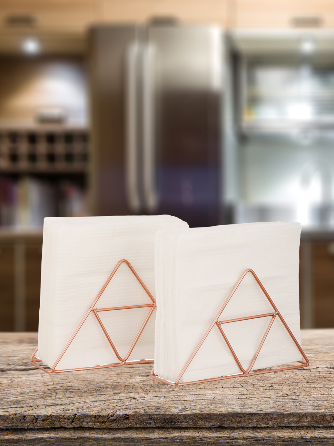 Trio Trail Napkin Holder (Copper) - Set Of Two