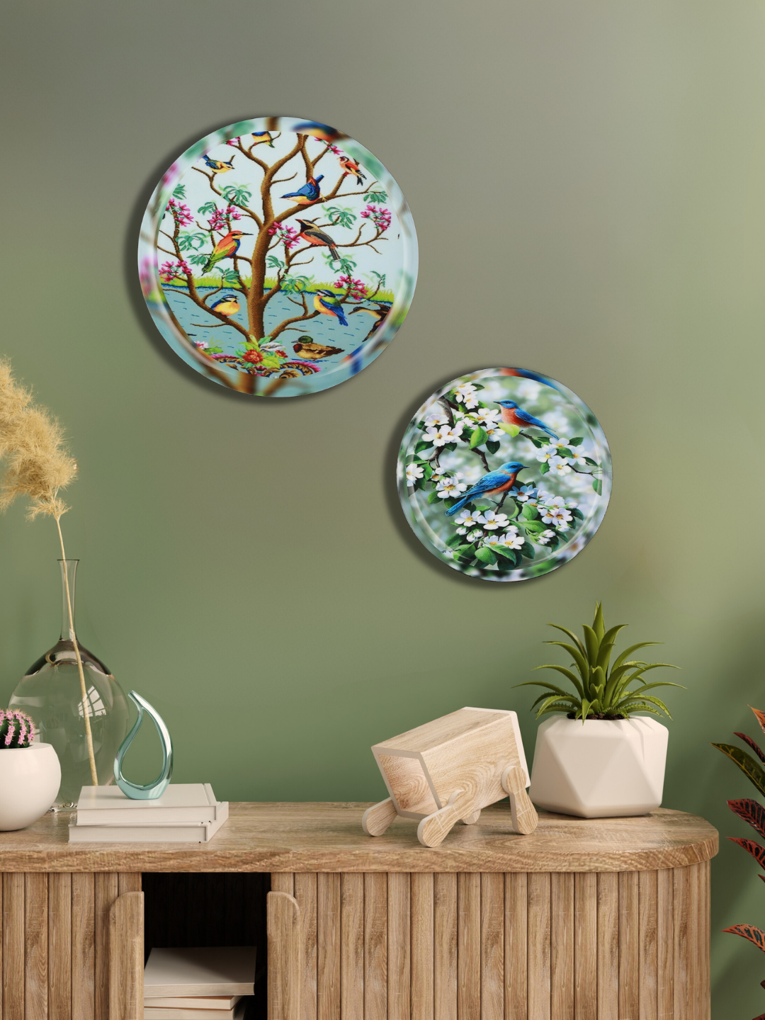 Miracle Garden Wall Plates