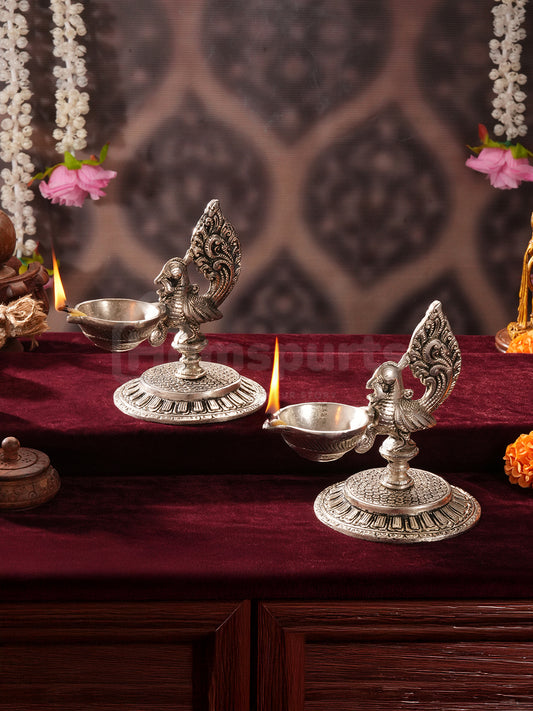 Mayura Diya - Set Of Two