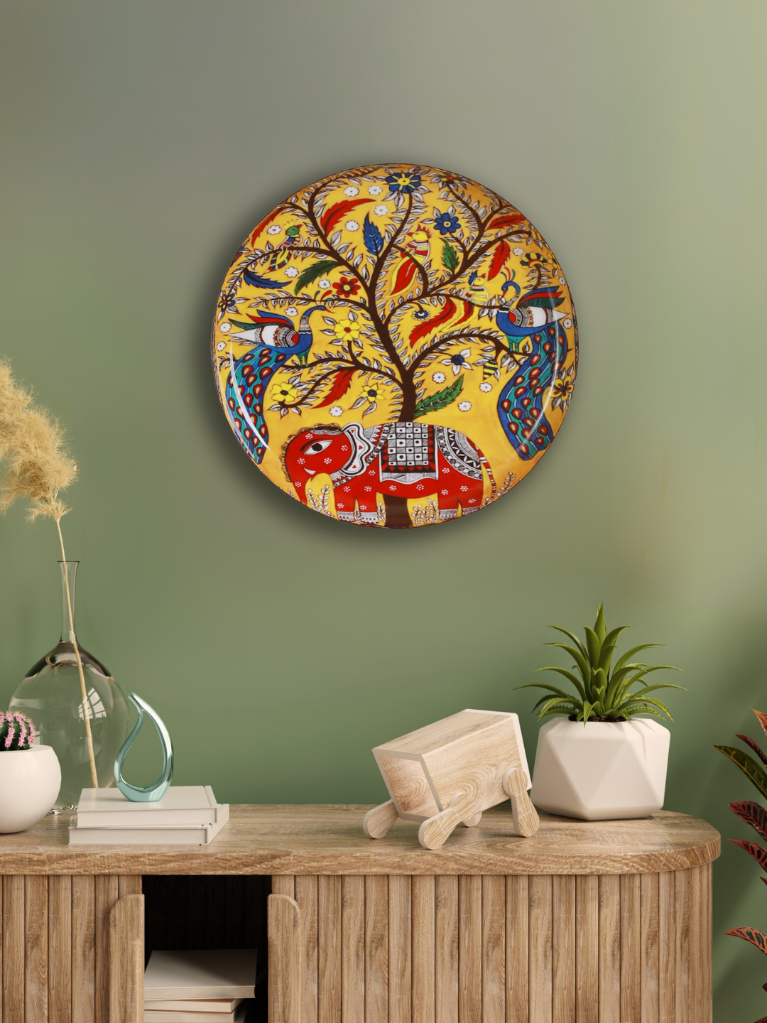 Madhubani Iron Wall Art