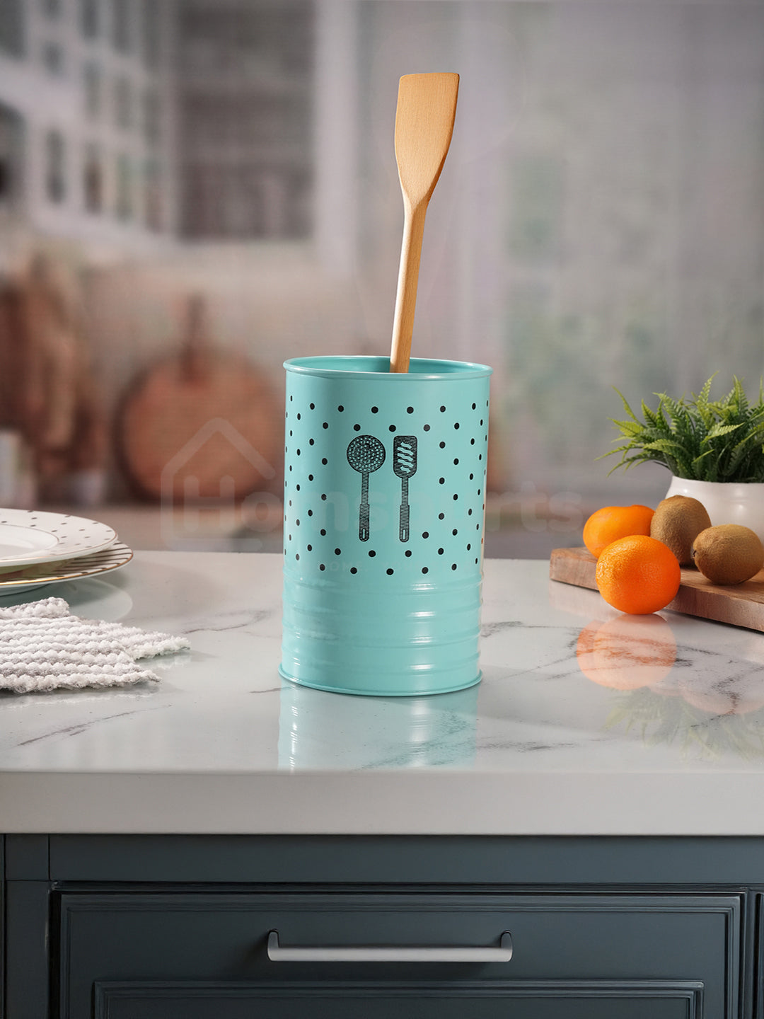 Stack Spot Cutlery Stand - Blue