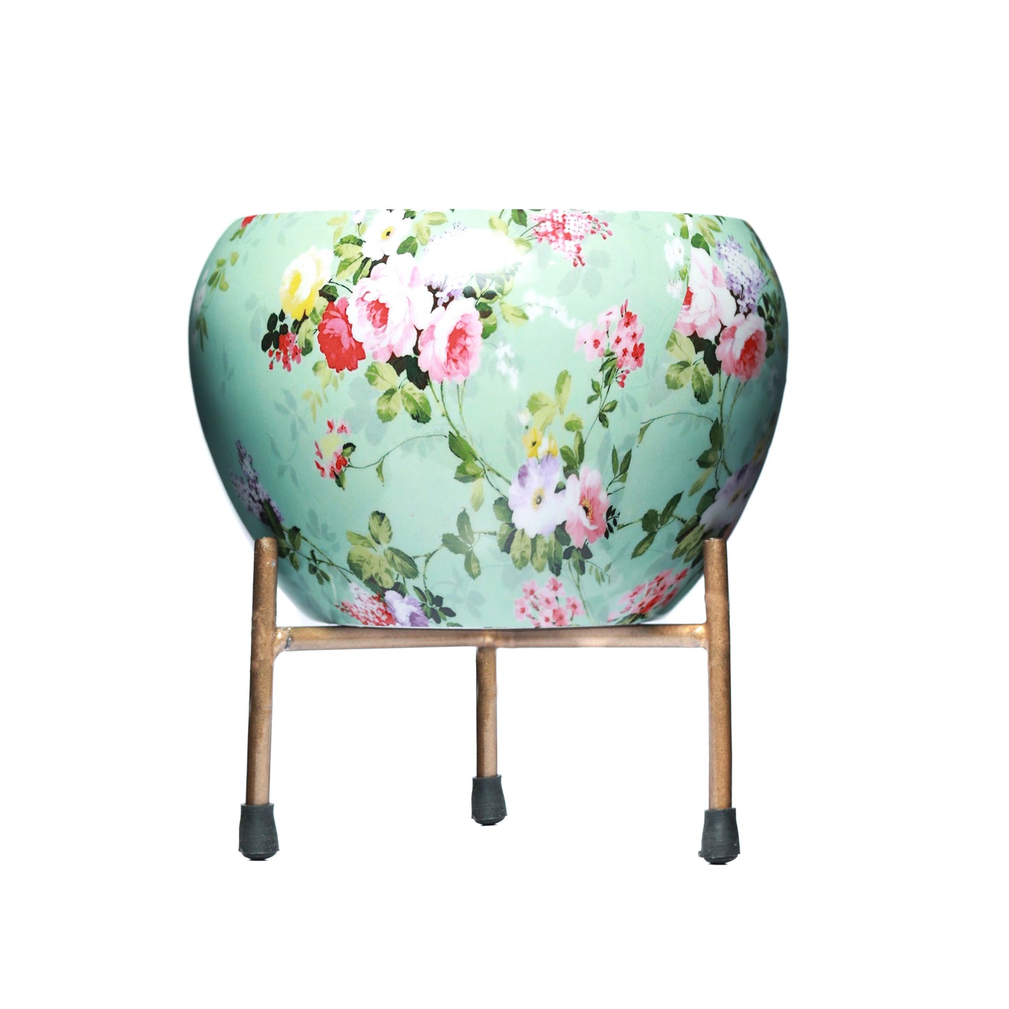 Aglo Bloom Handcrafted Planter With Stand