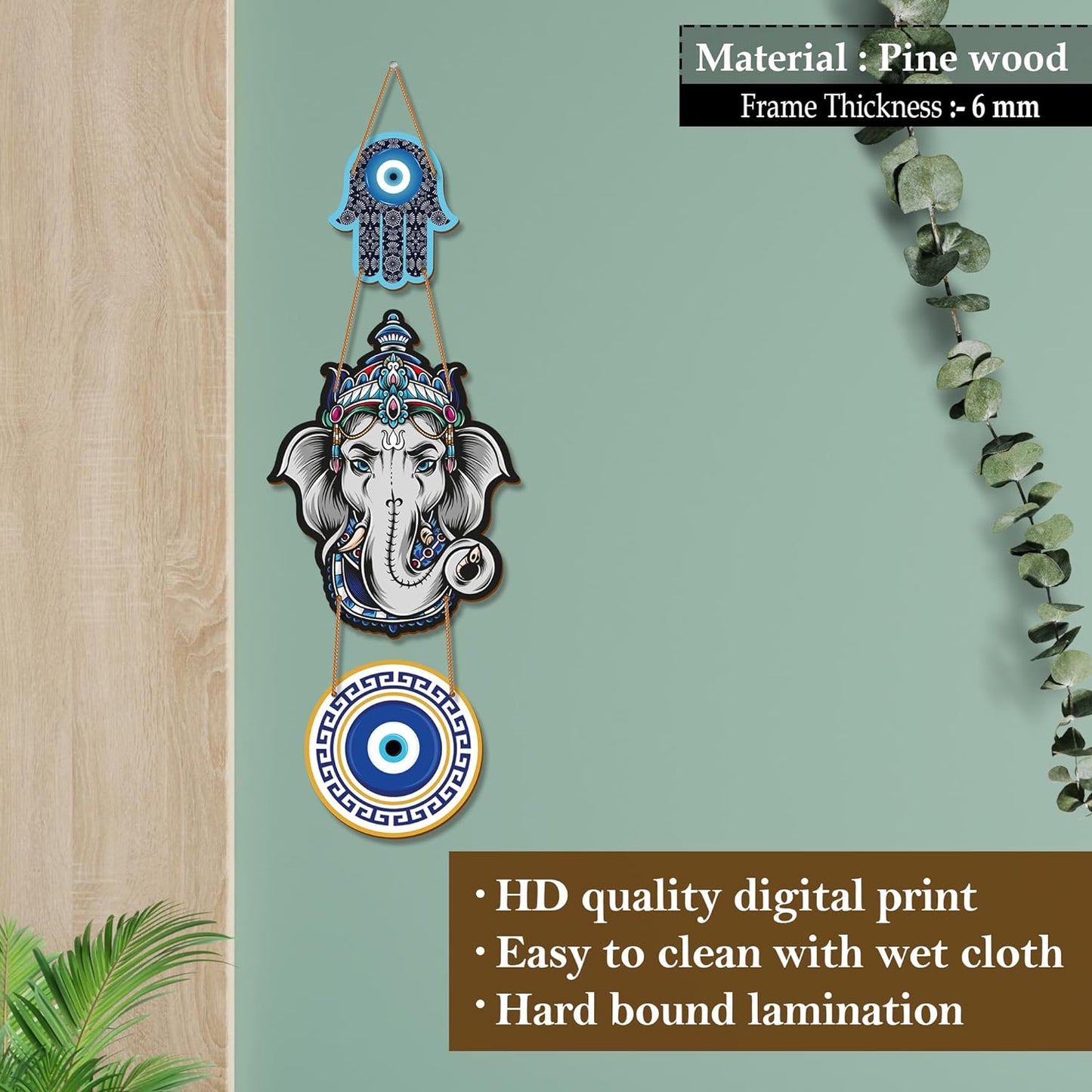 Ganesha Nazar Wall Accent