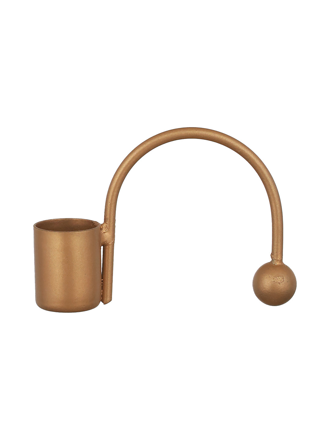 Aura Lights Tea Light candle holder-Set of 4, Golden