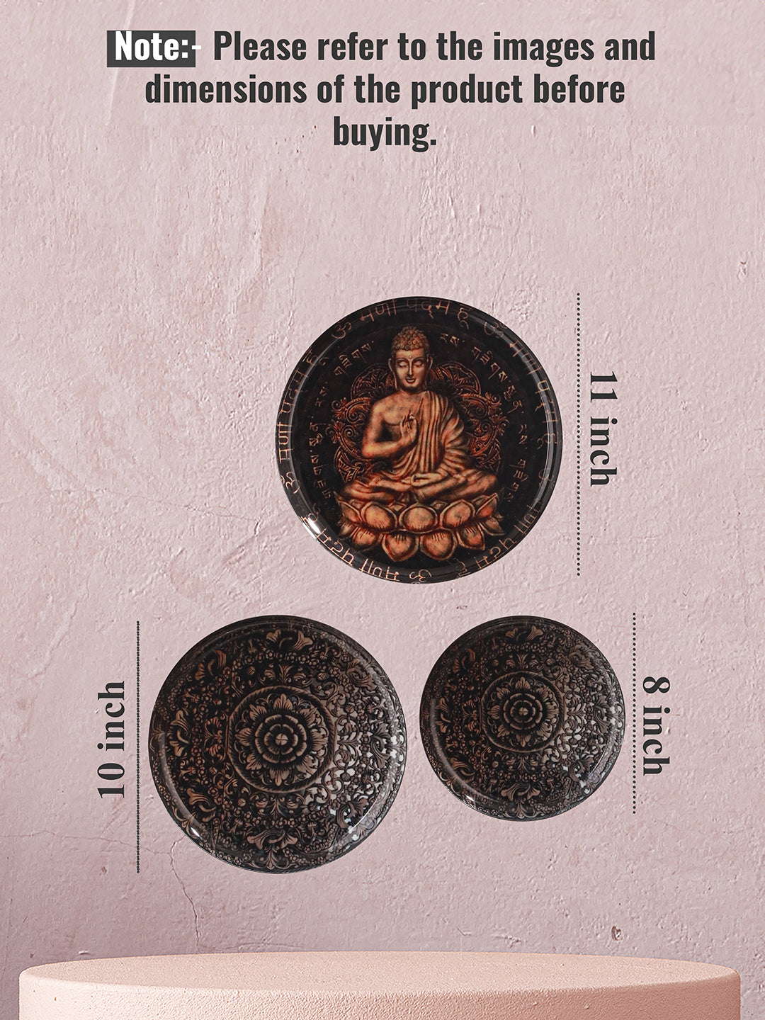Buddha Bliss Wall Plate