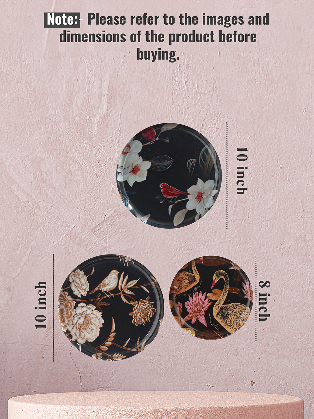 Oriental Charm Wall Plate
