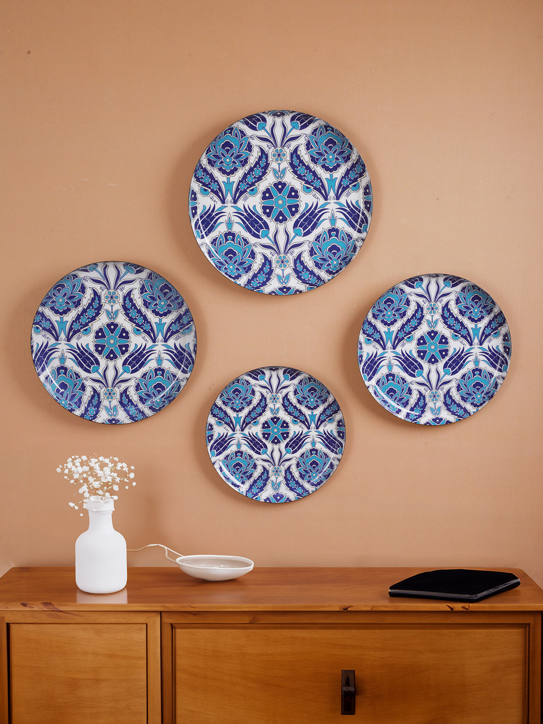 Turkish Indigo Wall plates