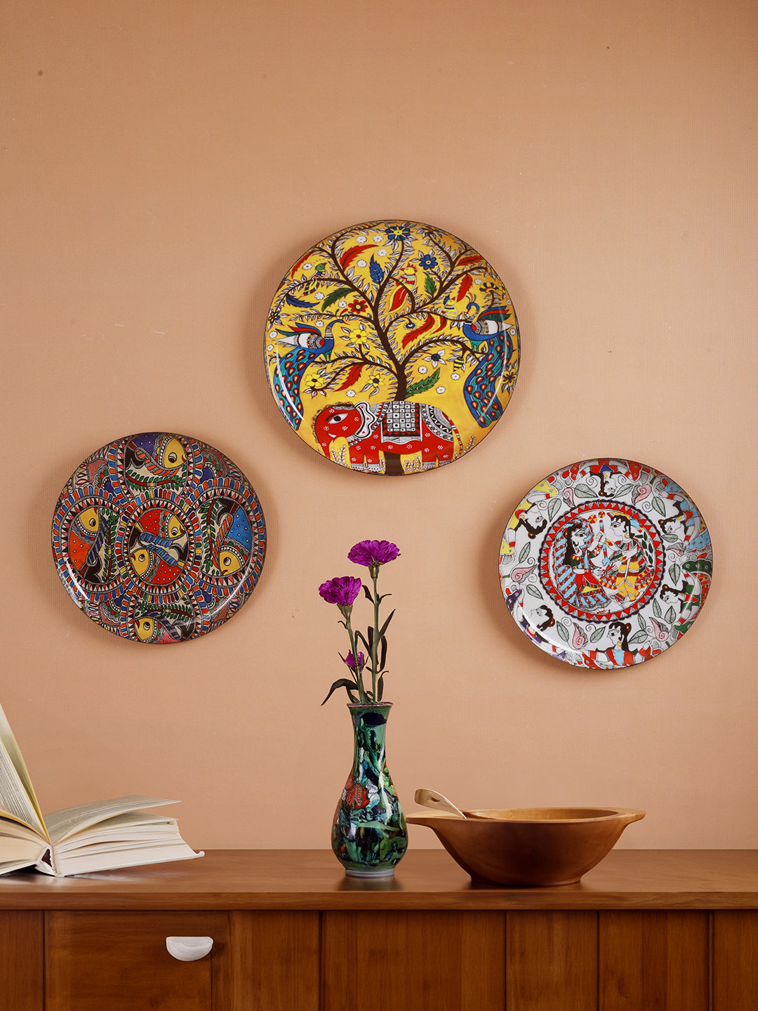 Madhubani Iron Wall Art