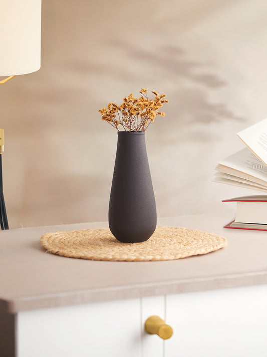 Areitha Metal Vase (Black) - Set Of Two