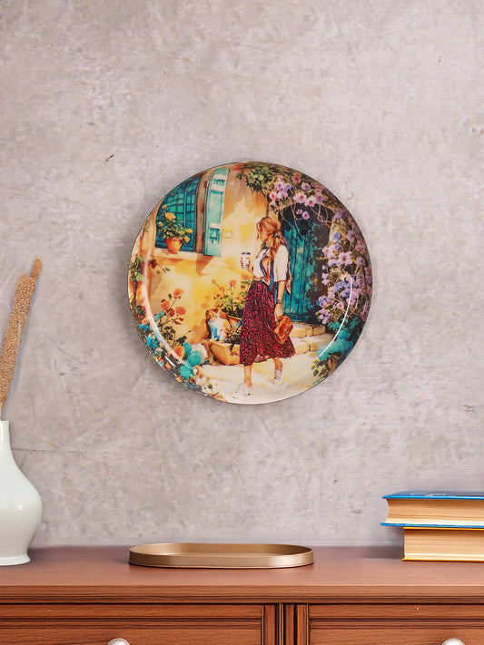Serene Sunshine Walk Wall Plate