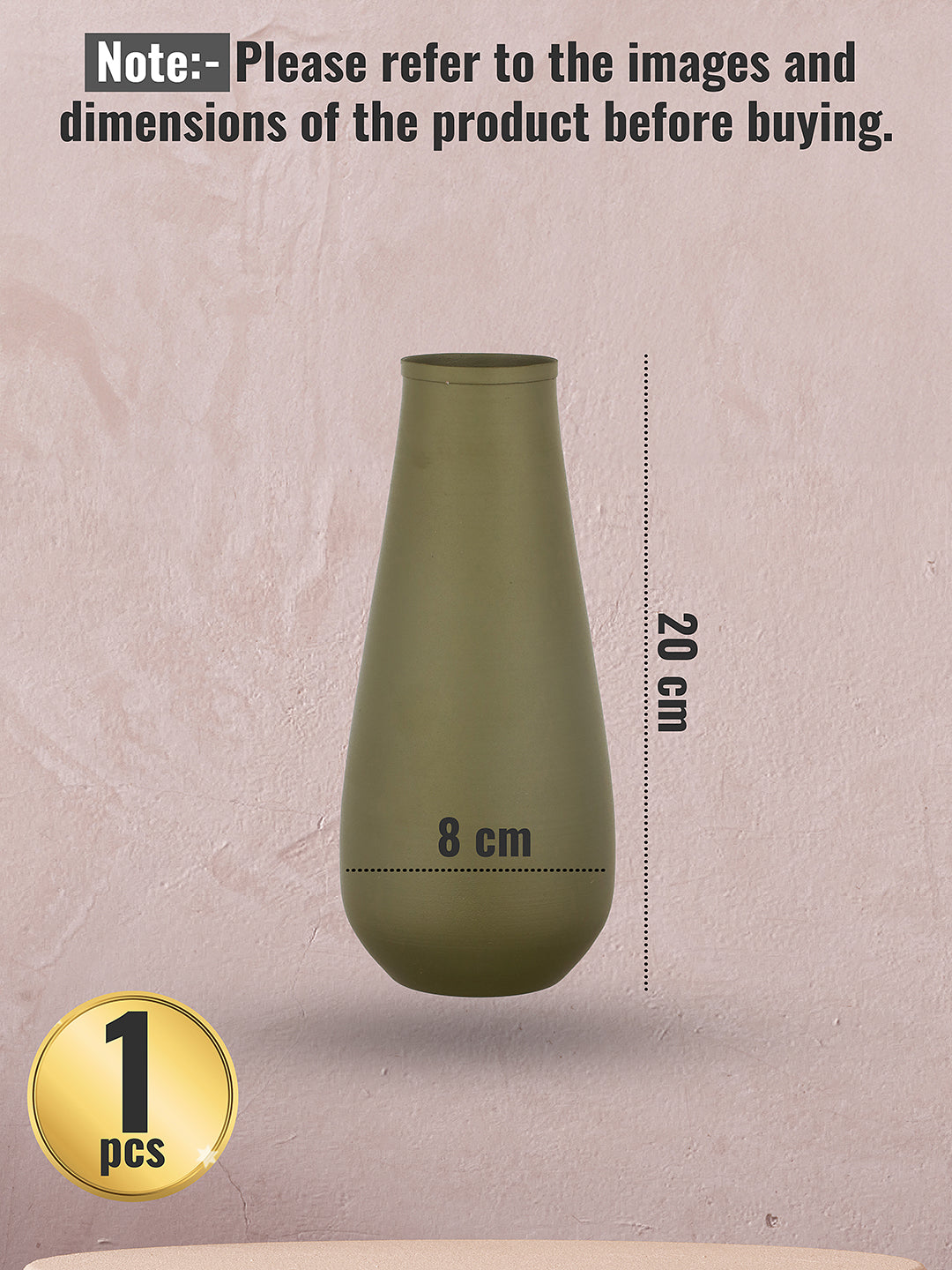 Areitha Metal Vase