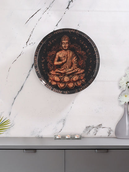 Serene Buddha Wall Plate