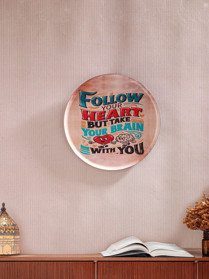 Follow Your Heart Wall Décor