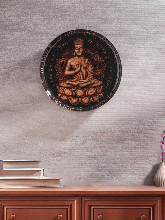 Serene Buddha Wall Plate