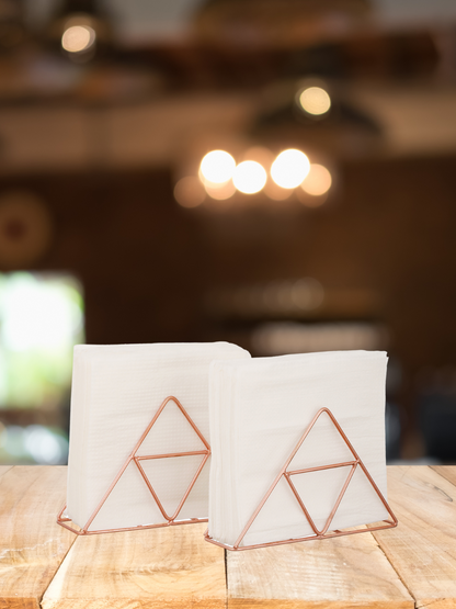 Trio Trail Napkin Holder (Copper) - Set Of Two