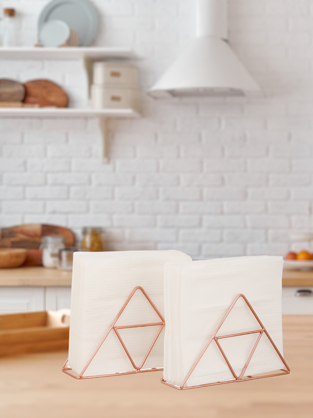 Trio Trail Napkin Holder (Copper) - Set Of Two