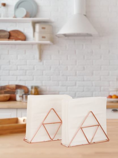 Trio Trail Napkin Holder (Copper) - Set Of Two