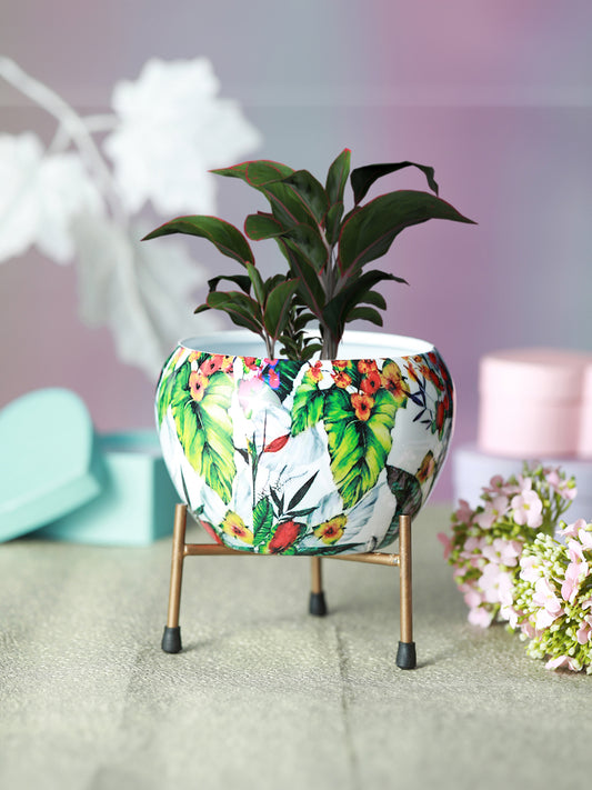 Arrta Handcrafted Planter With Stand