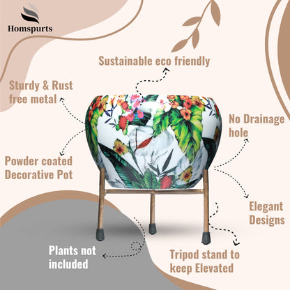 Arrta Handcrafted Planter With Stand
