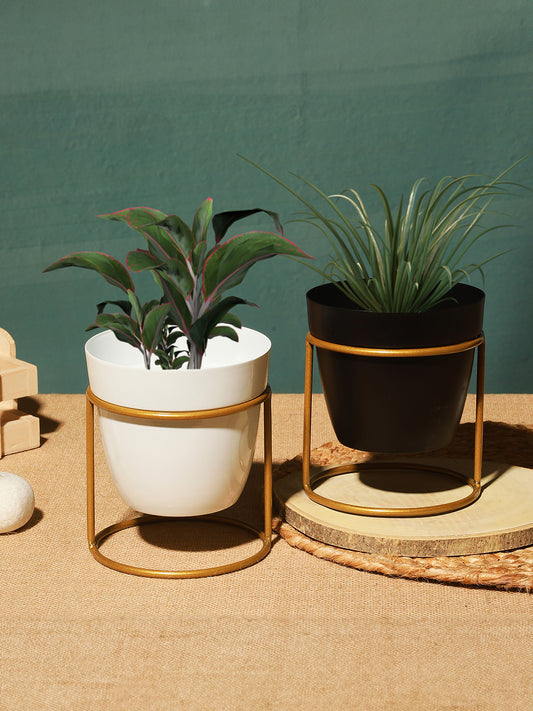 Parona Metal Planter - Set Of Two
