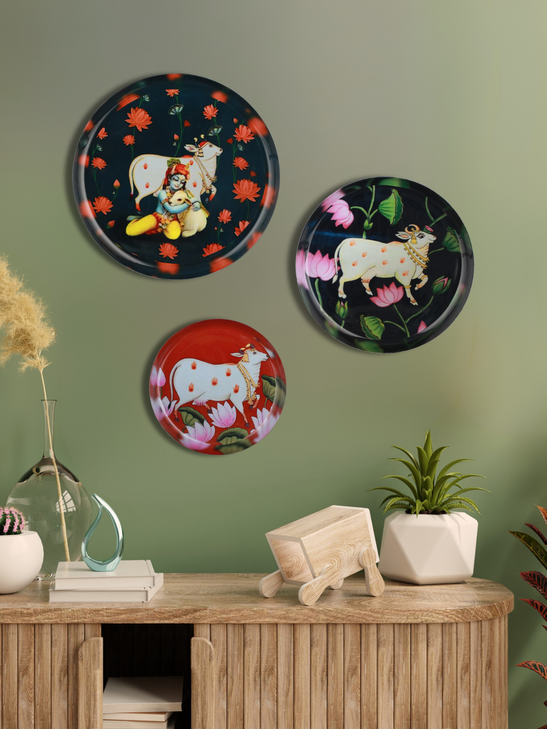 Pichwai Cow Wall Art