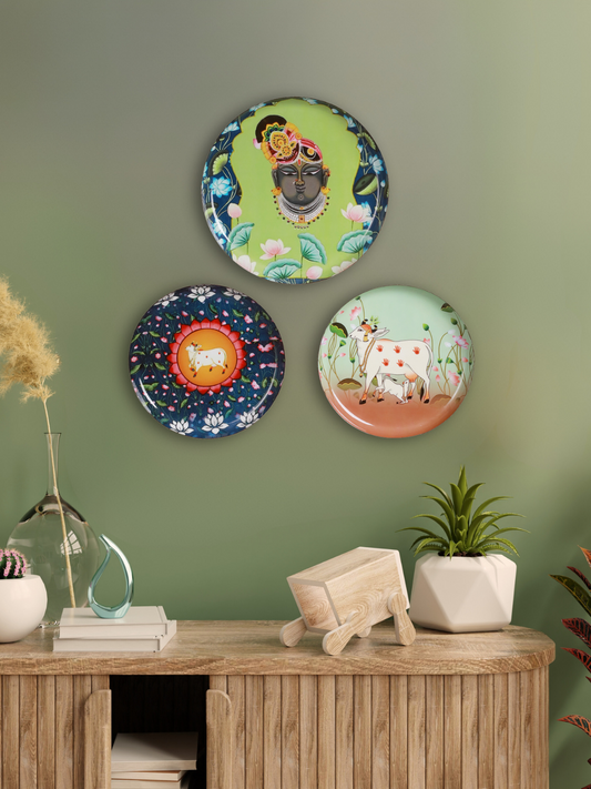 Pichwai Wall Plates