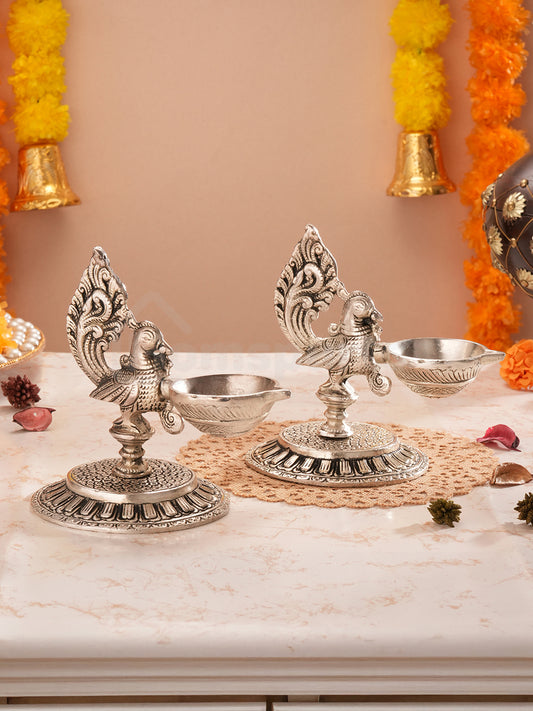 Mayura Diya - Set Of Two