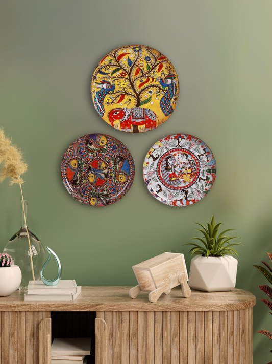 Madhubani Iron Wall Art