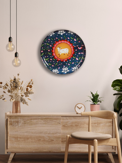 Pichwai Wall Plates