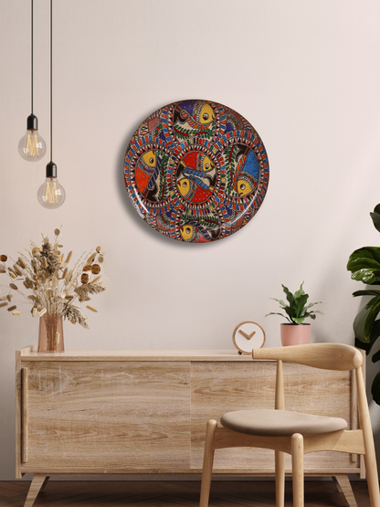 Madhubani Iron Wall Art
