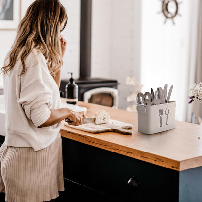 ModernGrid Cutlery Stand