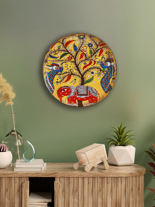 Madhubani Iron Wall Art
