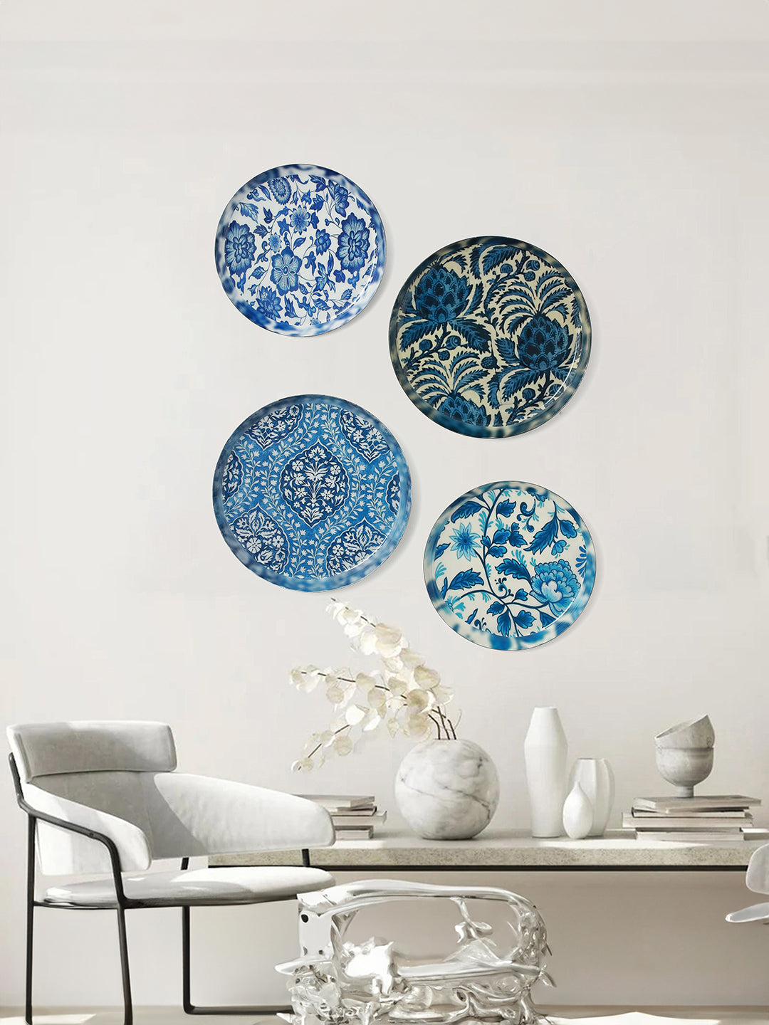 Blue Pottery Wall Art