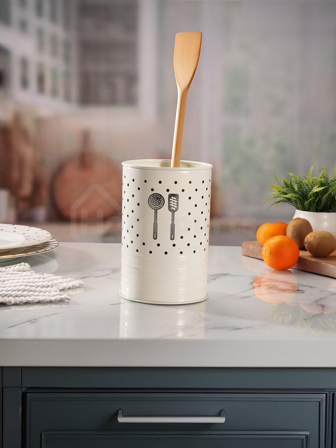 Stack Spot Cutlery Stand - White