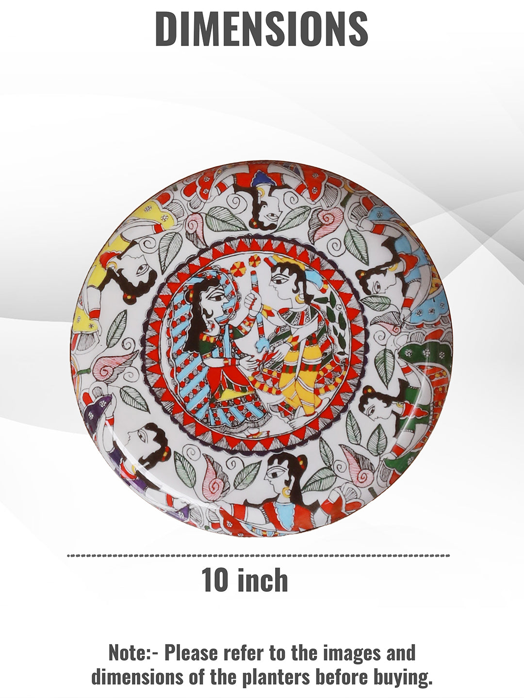 Madhubani Iron Wall Art