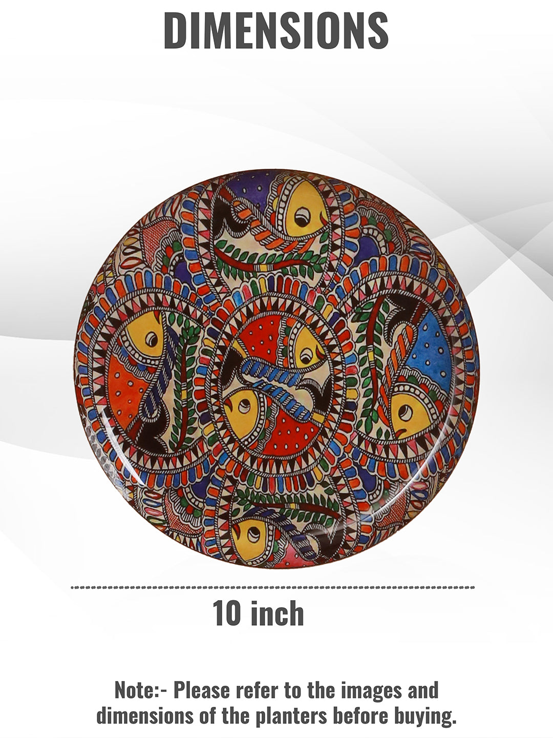 Madhubani Iron Wall Art