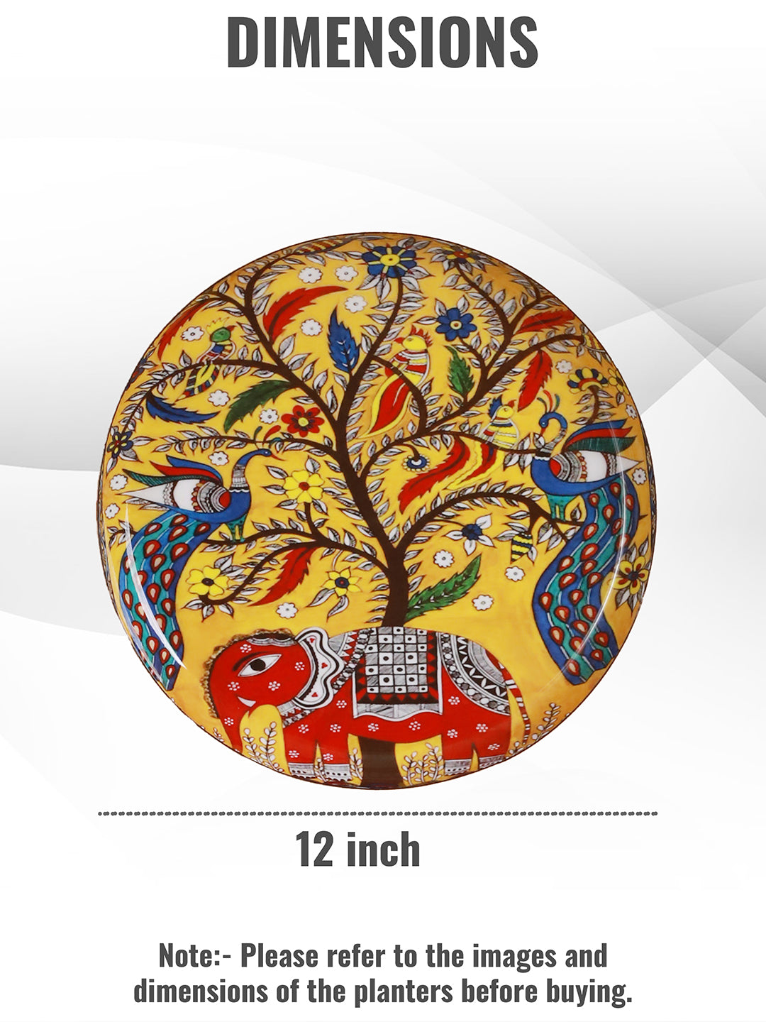 Madhubani Iron Wall Art