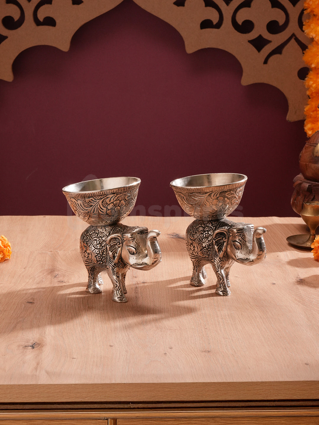 Heritage Tusker Glow & Serve Bowl (set of 2)