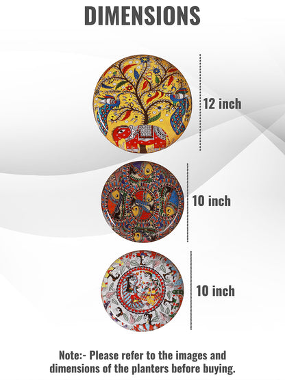 Madhubani Iron Wall Art