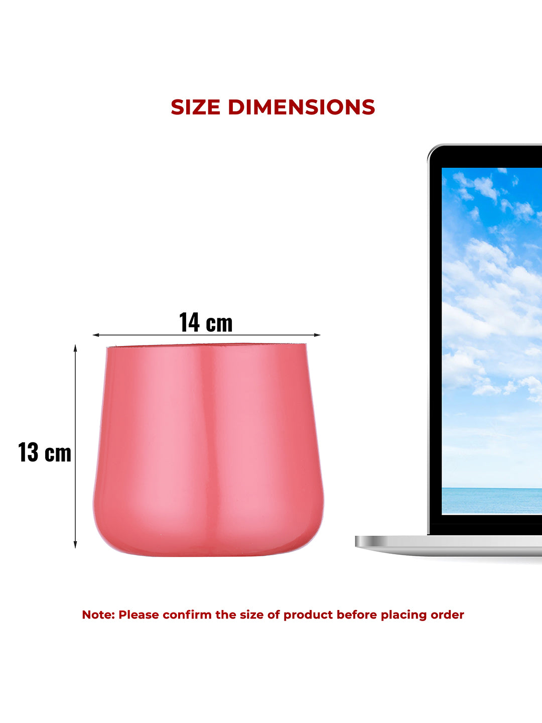 Melva Handcrafted Planter - Pink