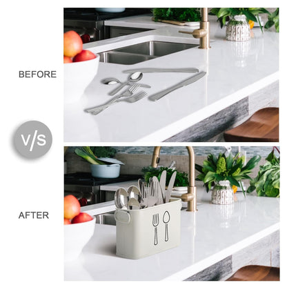 ModernGrid Cutlery Stand