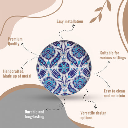 Turkish Indigo Wall plates