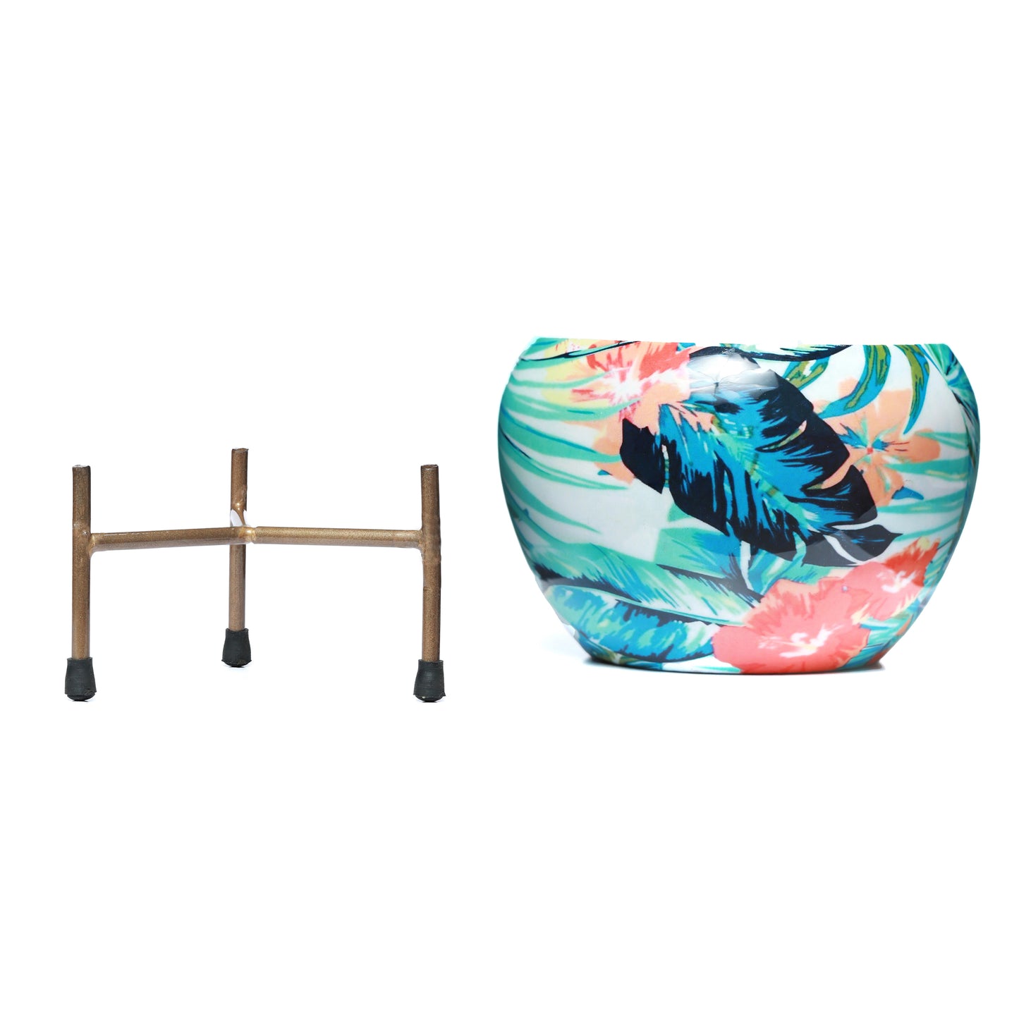 Rosso Ethnic Handcrafted Planter With Stand