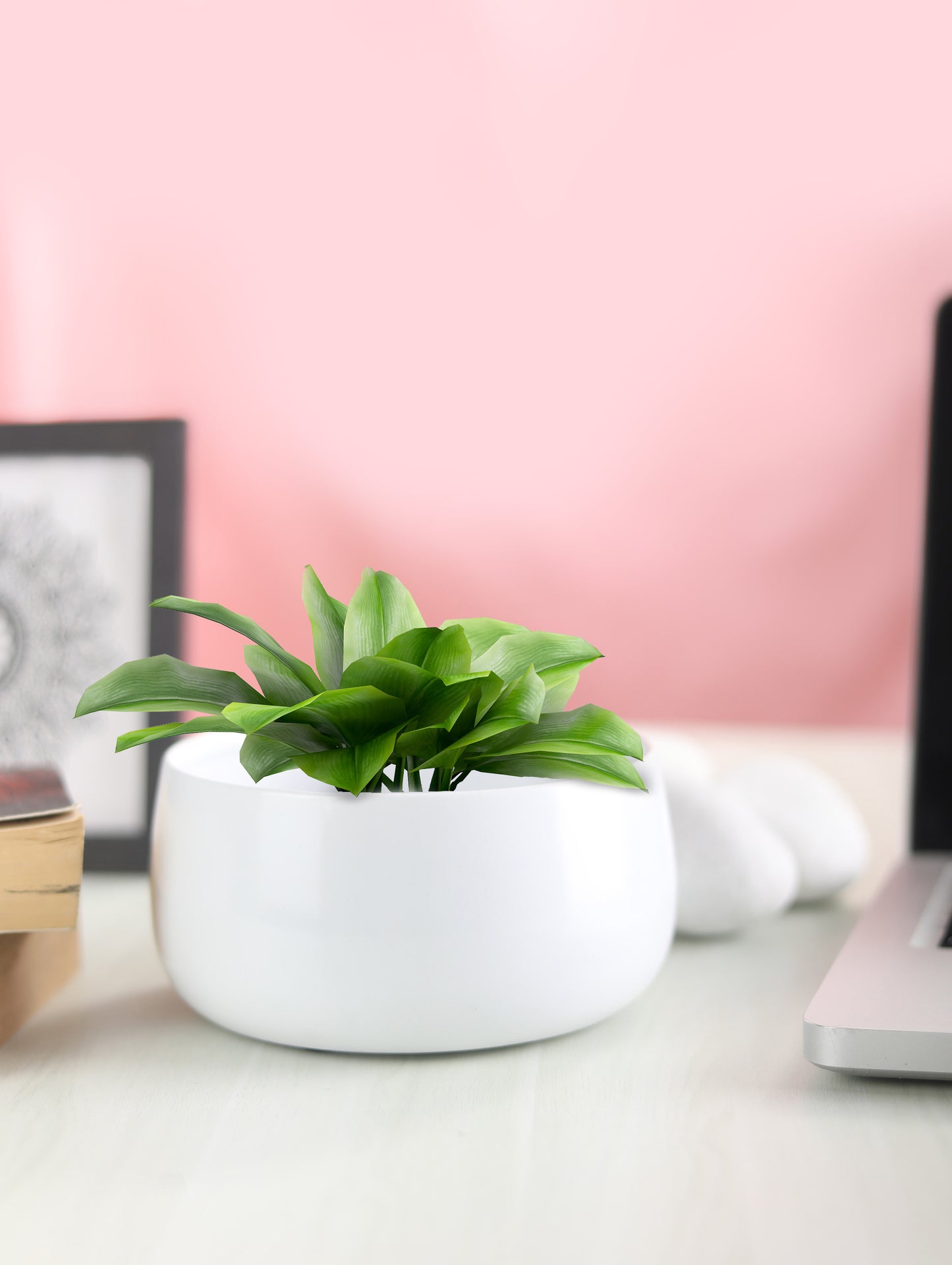 Helena Hue Planter (White) - Set Of Two