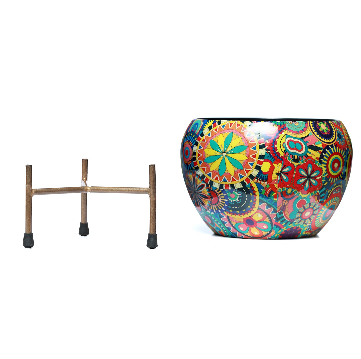 Mithuna Ethnic Handcrafted Planter With Stand