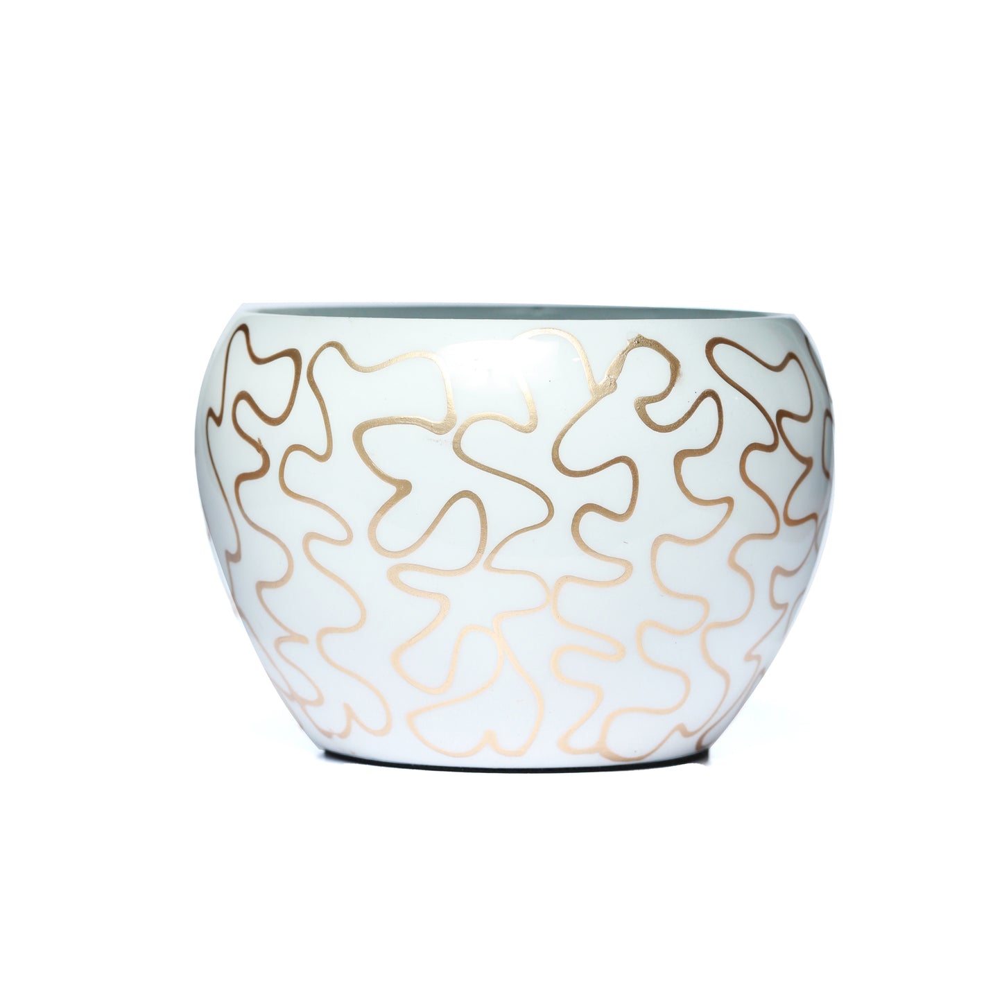 Ivory Luxe Handcrafted Planter With Stand