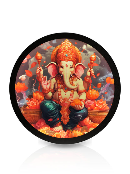 Ganpati Radiance MDF  Wall Light Décor